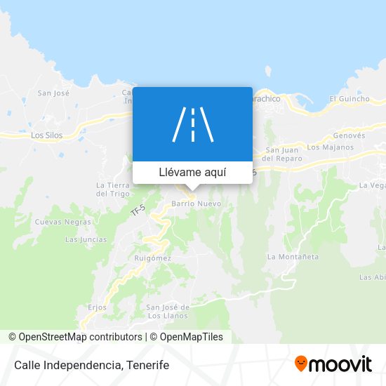 Mapa Calle Independencia