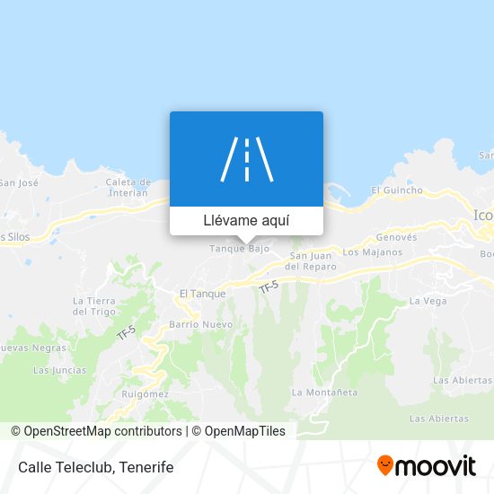 Mapa Calle Teleclub