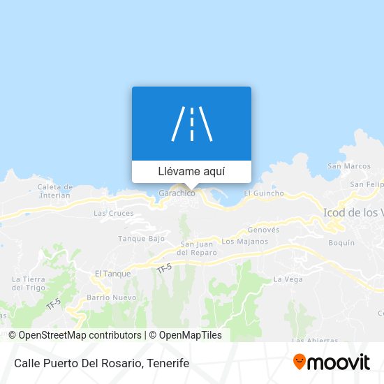 Mapa Calle Puerto Del Rosario