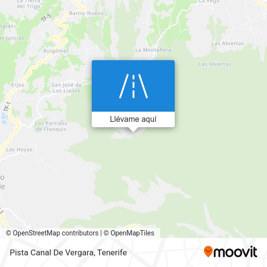 Mapa Pista Canal De Vergara