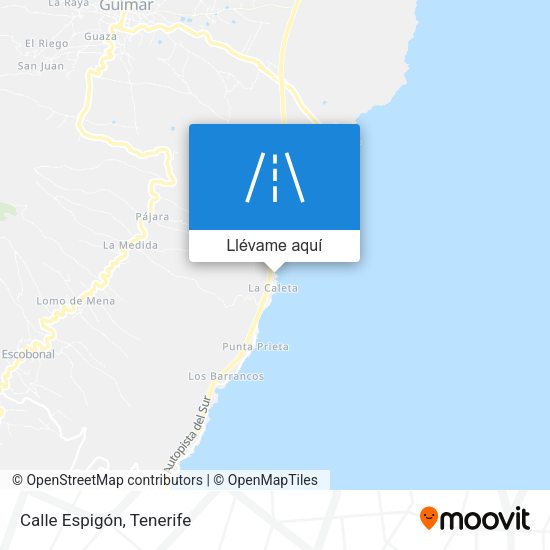 Mapa Calle Espigón
