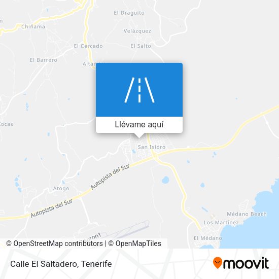 Mapa Calle El Saltadero
