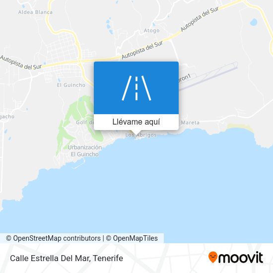 Mapa Calle Estrella Del Mar