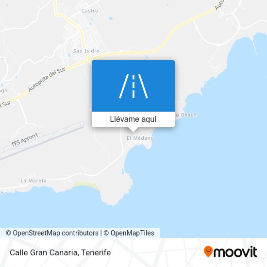 Mapa Calle Gran Canaria