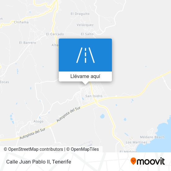 Mapa Calle Juan Pablo II