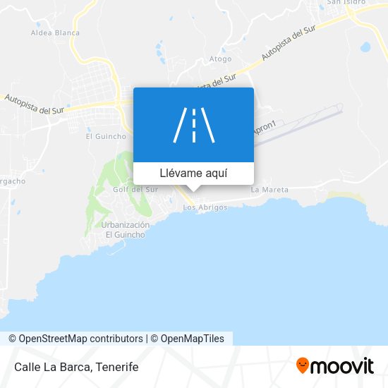 Mapa Calle La Barca