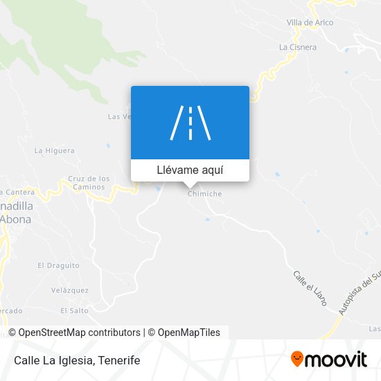 Mapa Calle La Iglesia