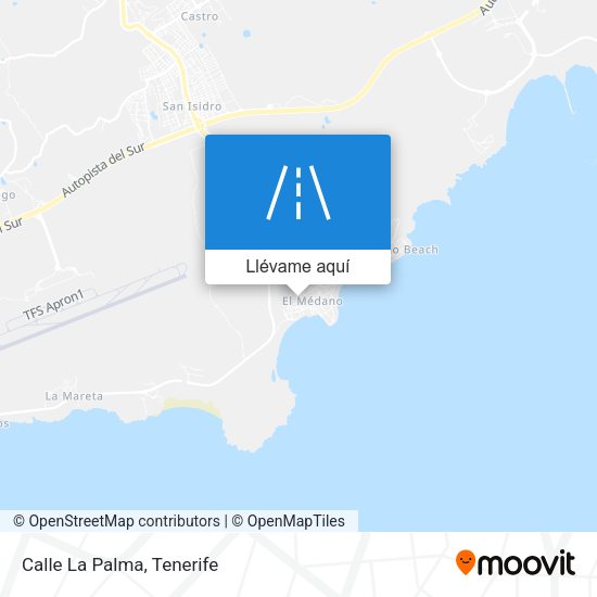 Mapa Calle La Palma
