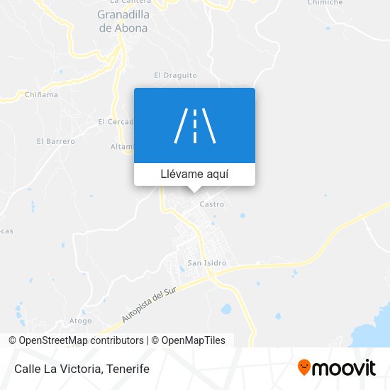 Mapa Calle La Victoria