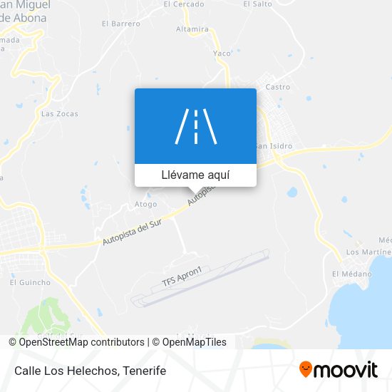 Mapa Calle Los Helechos