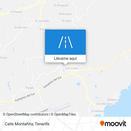 Mapa Calle Montañita