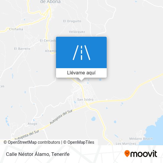 Mapa Calle Néstor Álamo