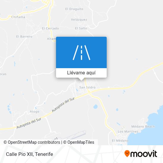 Mapa Calle Pio XII