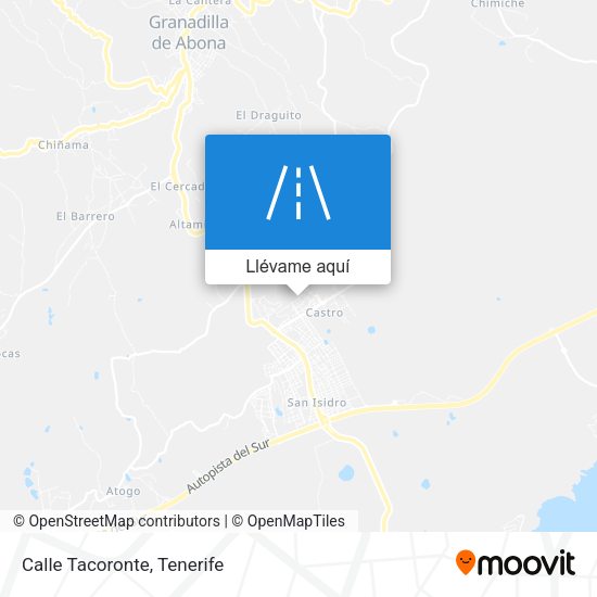 Mapa Calle Tacoronte