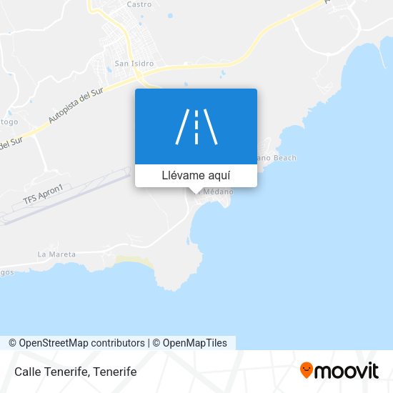 Mapa Calle Tenerife