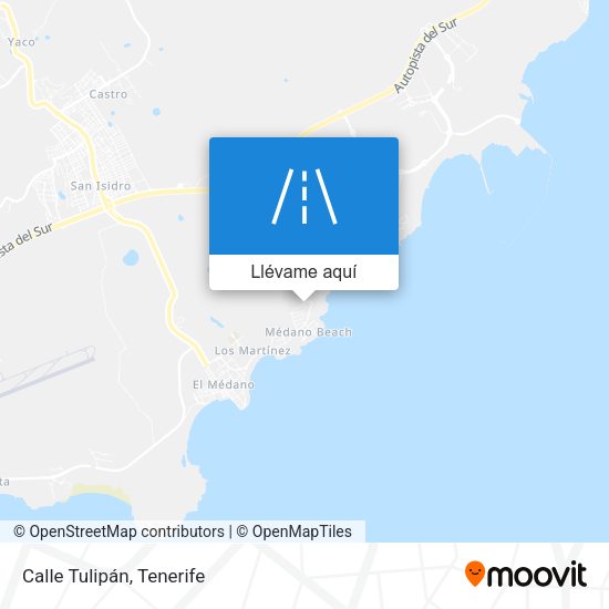 Mapa Calle Tulipán