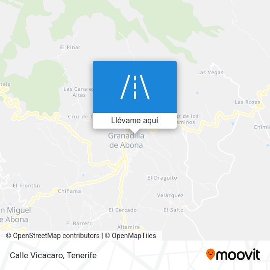 Mapa Calle Vicacaro