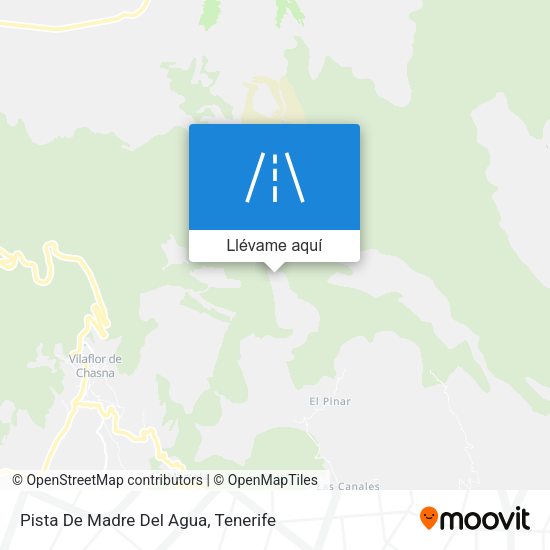Mapa Pista De Madre Del Agua