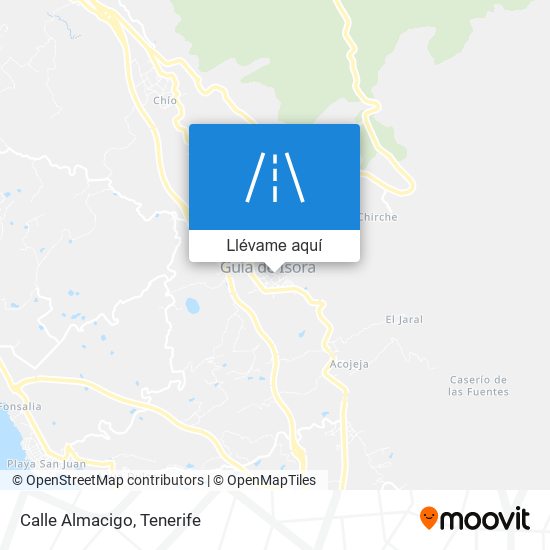 Mapa Calle Almacigo