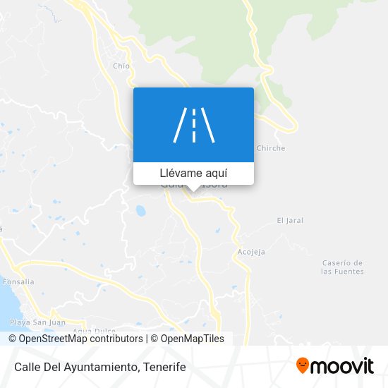 Mapa Calle Del Ayuntamiento