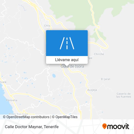 Mapa Calle Doctor Maynar
