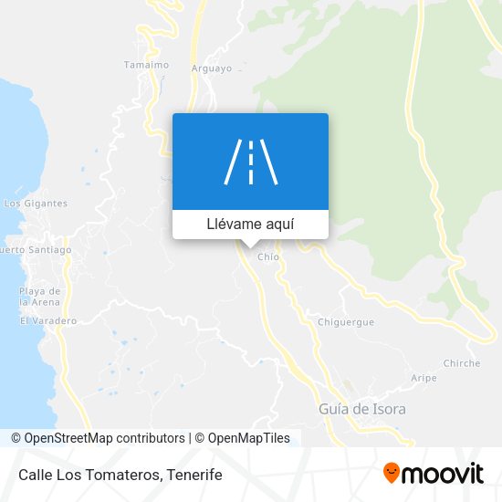 Mapa Calle Los Tomateros