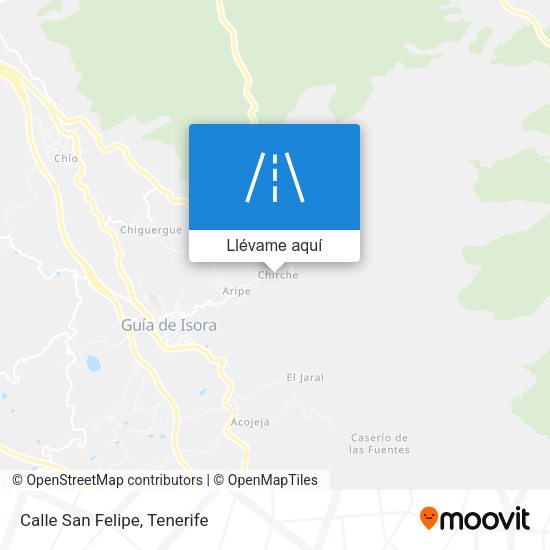 Mapa Calle San Felipe