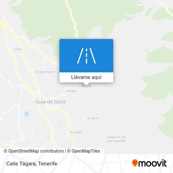Mapa Calle Tágara