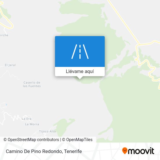 Mapa Camino De Pino Redondo