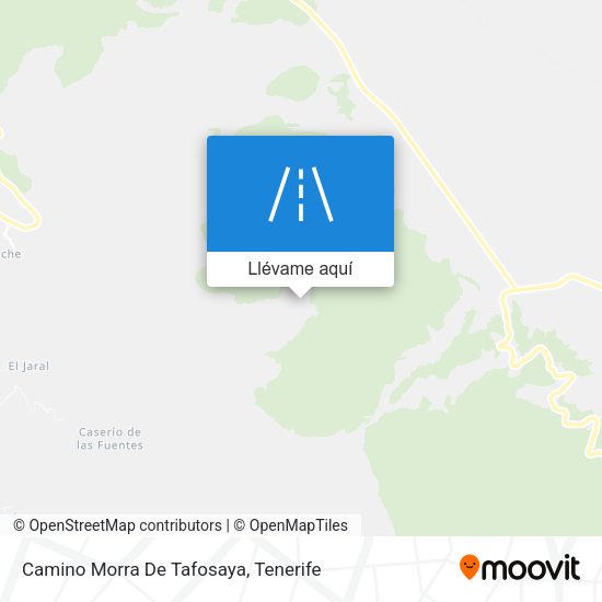 Mapa Camino Morra De Tafosaya