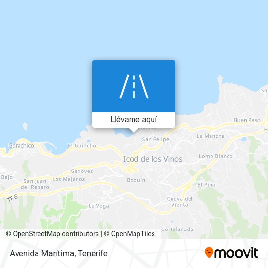 Mapa Avenida Marítima