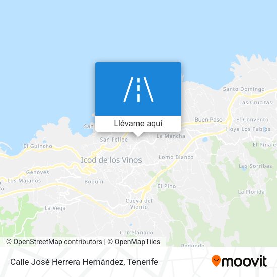 Mapa Calle José Herrera Hernández
