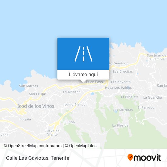 Mapa Calle Las Gaviotas