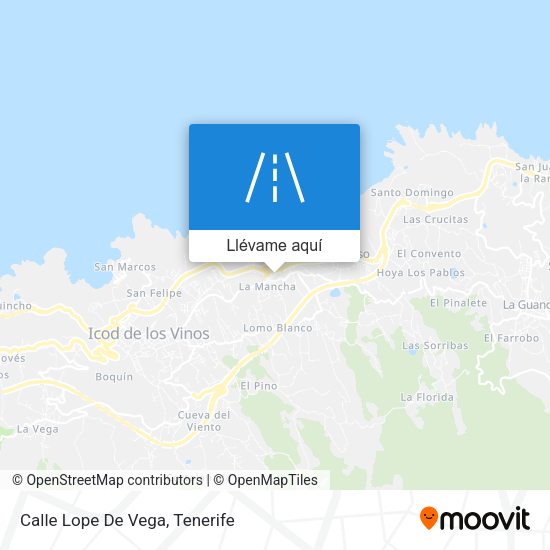 Mapa Calle Lope De Vega