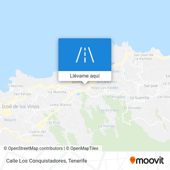 Mapa Calle Los Conquistadores