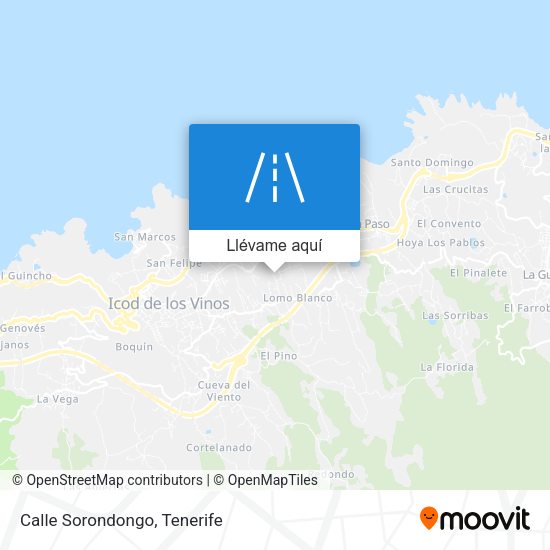 Mapa Calle Sorondongo