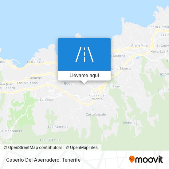 Mapa Caserío Del Aserradero