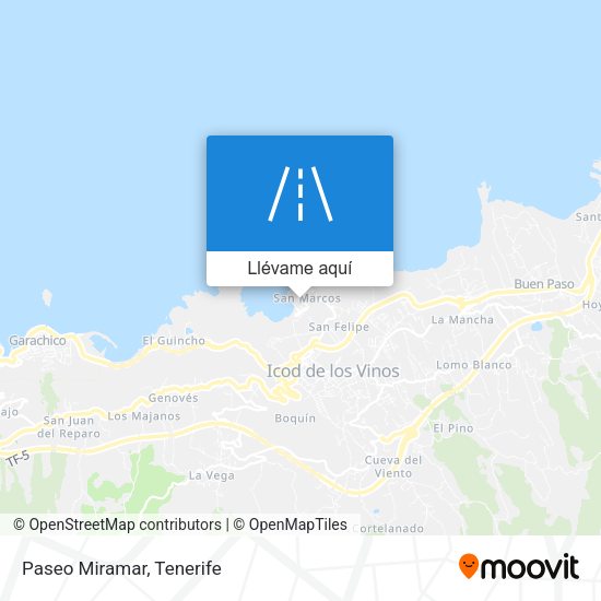 Mapa Paseo Miramar