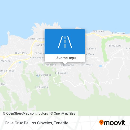 Mapa Calle Cruz De Los Claveles