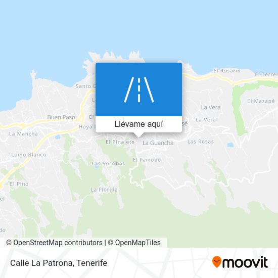 Mapa Calle La Patrona