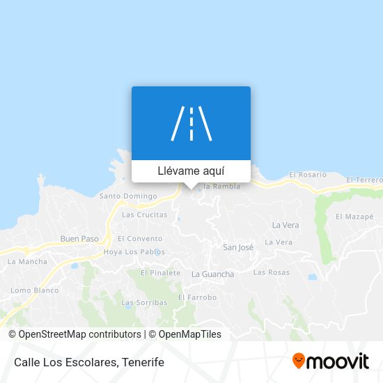 Mapa Calle Los Escolares