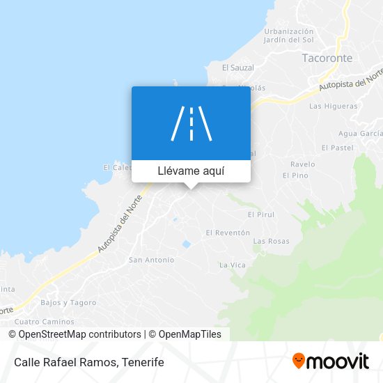 Mapa Calle Rafael Ramos