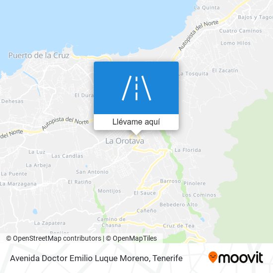 Mapa Avenida Doctor Emilio Luque Moreno