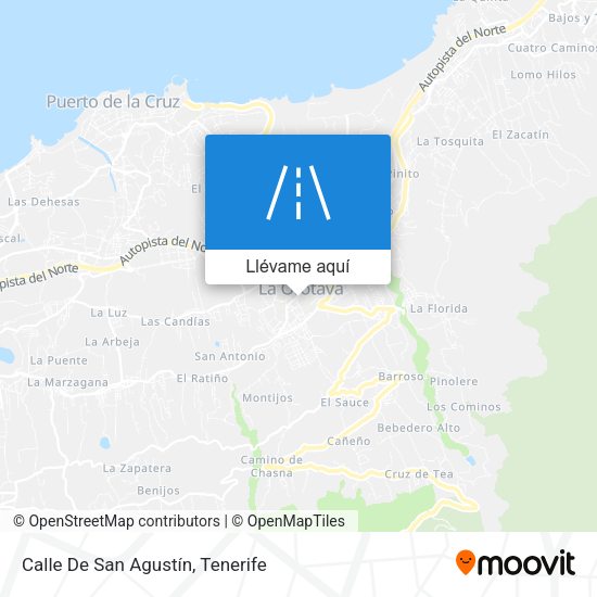 Mapa Calle De San Agustín