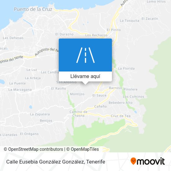 Mapa Calle Eusebia González González