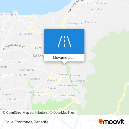 Mapa Calle Frontones