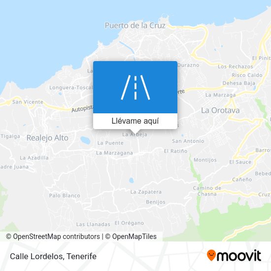 Mapa Calle Lordelos