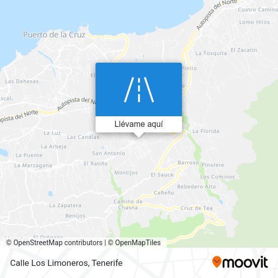 Mapa Calle Los Limoneros