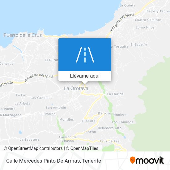 Mapa Calle Mercedes Pinto De Armas