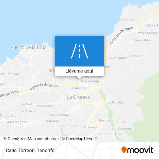 Mapa Calle Torreón